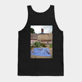 Thatching in progress Tank Top